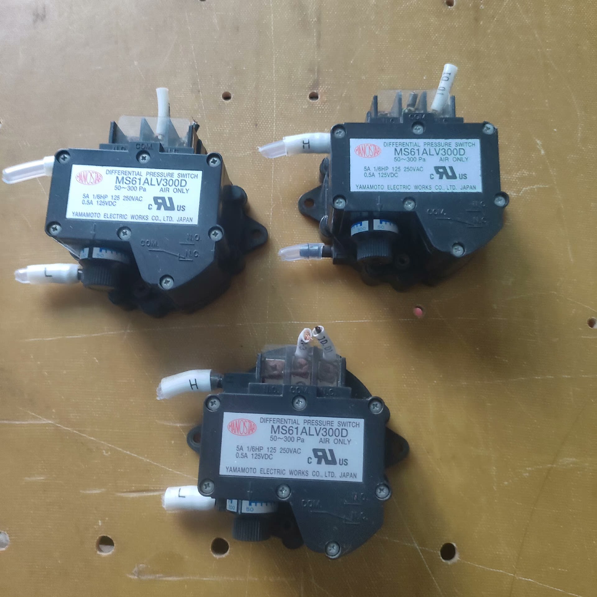MANOSTAR山本电机微差压开关MS61ALV300D-议价商品