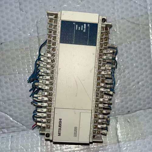 国产三菱PLC，FX1N-60MR-001，功能正常，实图拍--议价商品