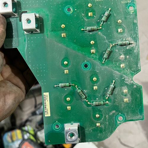 汇川变频器电容板MVT373GBA1，二手拆机，成色漂亮，包--议价商品