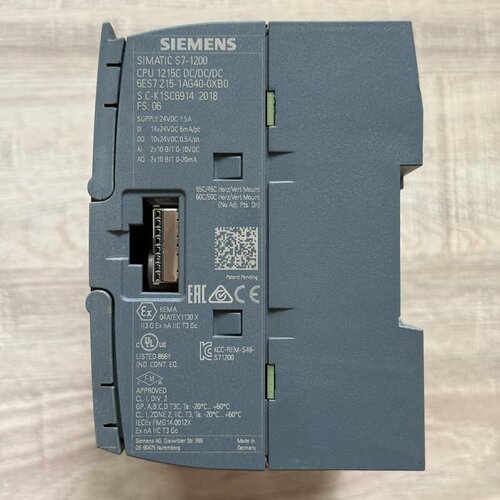 S7-1200 CPU 1215C，型号6ES7 21--议价商品
