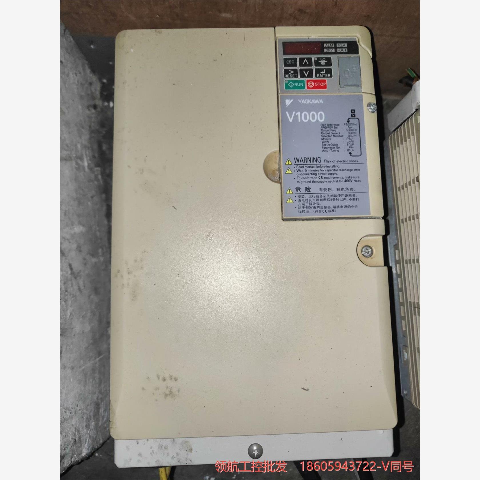 安川CIMR-VB4A0031FBA功能正常，议价商品