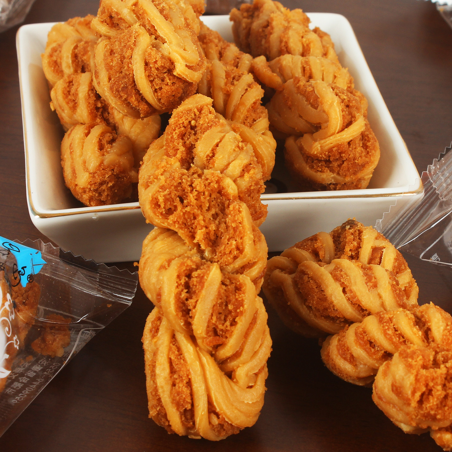 特产小吃安徽旺景岛天津风味麻花香酥脆独立包装老式传统糕点零食