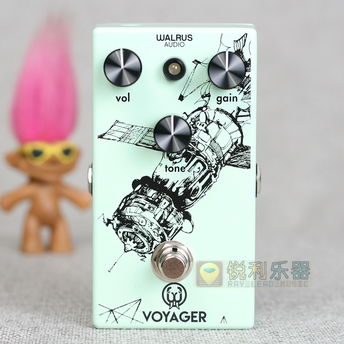 【Walrus Audio Voyager Preamp Overdrive】前级过载效果器