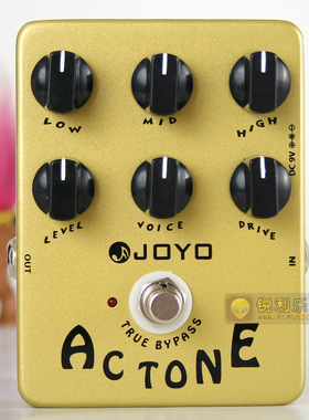 【Joyo JF-13 AC Tone】模拟VOX AC30音箱失真效果器【锐利乐器】