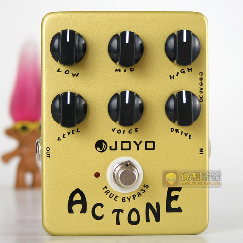 【Joyo JF-13 AC Tone】模拟VOX AC30音箱失真效果器【锐利乐器】