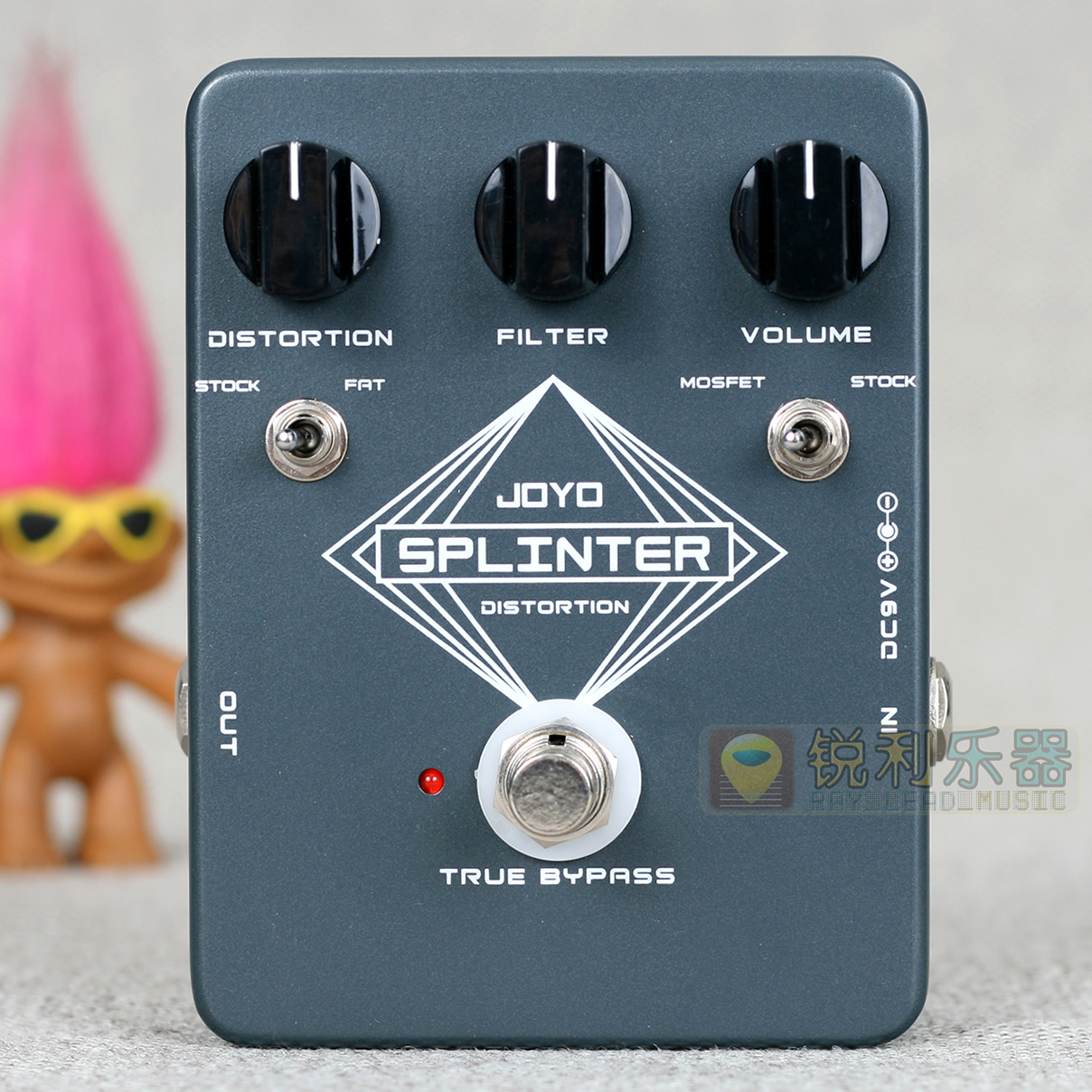 Joyo JF-21 SPLINTER 卓乐经典失真效果器 RAT老鼠法兹类