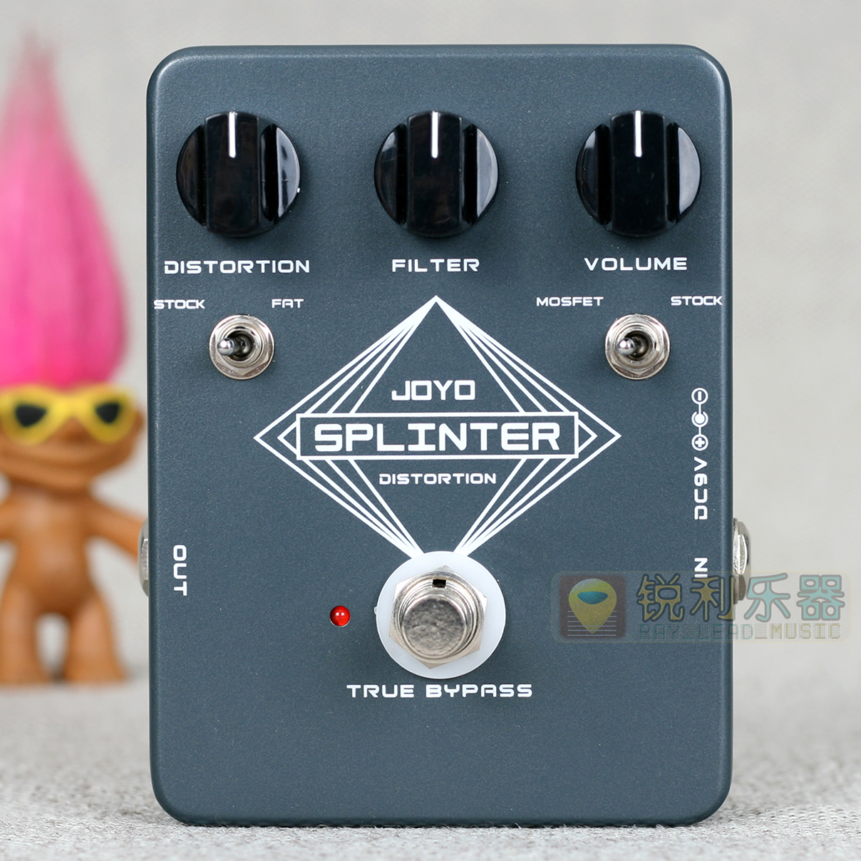 Joyo JF-21 SPLINTER 卓乐经典失真效果器 RAT老鼠法兹类 乐器/吉他/钢琴/配件 单块效果器 原图主图