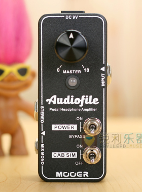 【Mooer Audiofile】魔耳箱体模拟耳放激励效果器【锐利乐器】