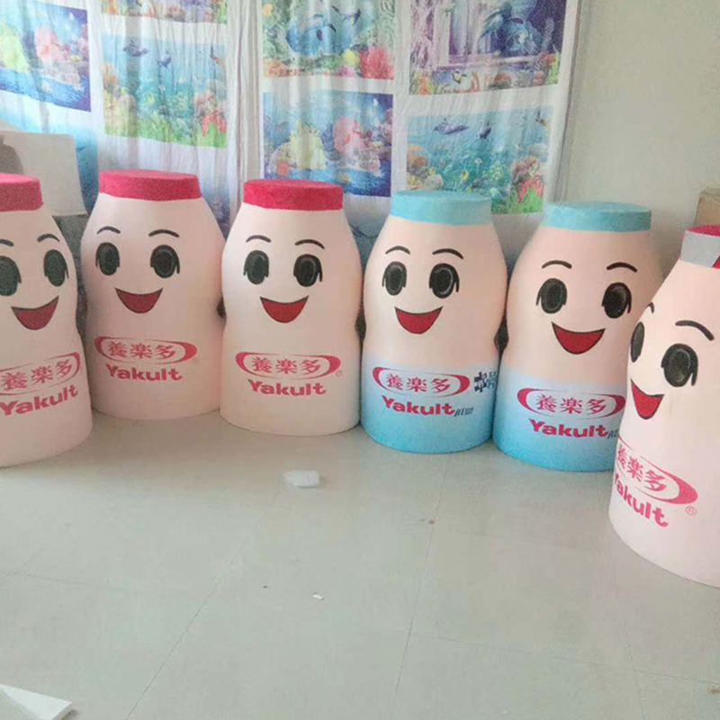 杯子高品质企业公仔服卡通人偶