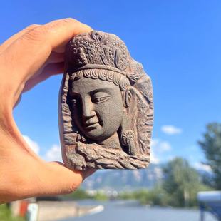 山西云冈文创礼品云冈石窟非遗砖雕瓦当文房摆件镇纸立体纪念礼品