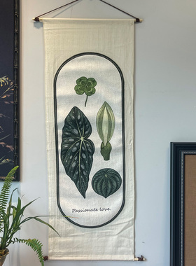 艺术挂毯挂画高级感客厅装饰上墙玄关墙壁艺术风布艺高级复古挂布