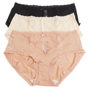1269 奥丽侬中腰内裤 OK3815 三角裤 3818 女蕾丝舒适性感包臀薄款