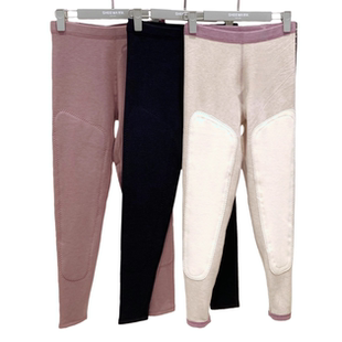 内穿打底线裤 加绒棉裤 98812秋裤 兄华双层羊毛蚕丝贴片女士保暖裤