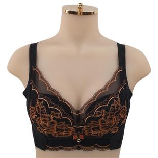 奥丽侬文胸夹棉塑形BCD聚拢上托收副乳奢华性感调整型内衣OTW9603