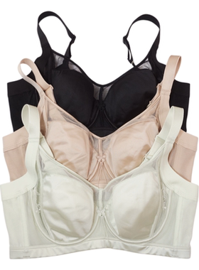 阁兰缇娜薄款B杯透气文胸聚拢上托收副乳调整型无痕内衣8601-1