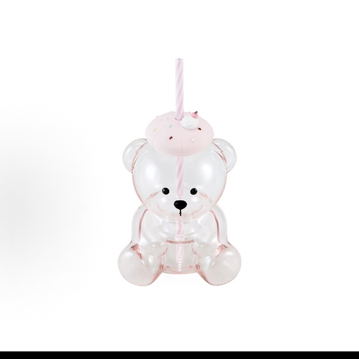 thumbnail for Starbucks cup 2026 summer dessert party pink girly heart ceramic mark stainless steel companion thermos mug