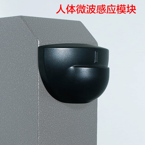 电动栅栏门副立柱 L型立柱广告门副立柱电动门维修配件磁力锁挡柱