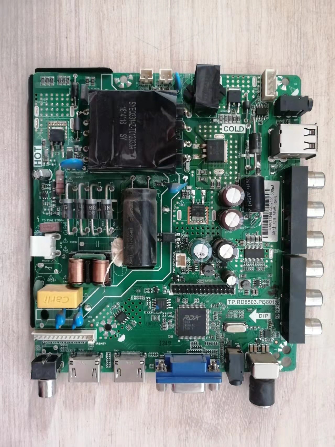 39寸电视主板TP.RD8503.PB801