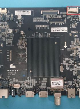 适用微鲸W65L W55C1J电视机主板CV828H-F 11 3001111011 配屏W65U