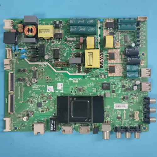 原装创维49E3500主板实物图