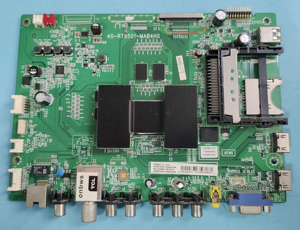 现货原装TCL D49A571U主板40-RT9501-MAB4HG 配屏MT4851D01-1测好