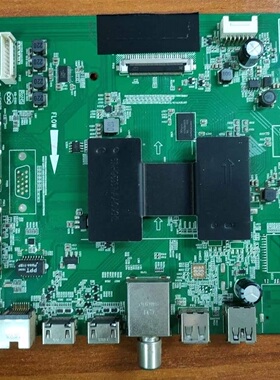 原装拆机 TCL 49A810 主板40-MT07A1-MAC2LG 屏LVF490CS0T 实物图