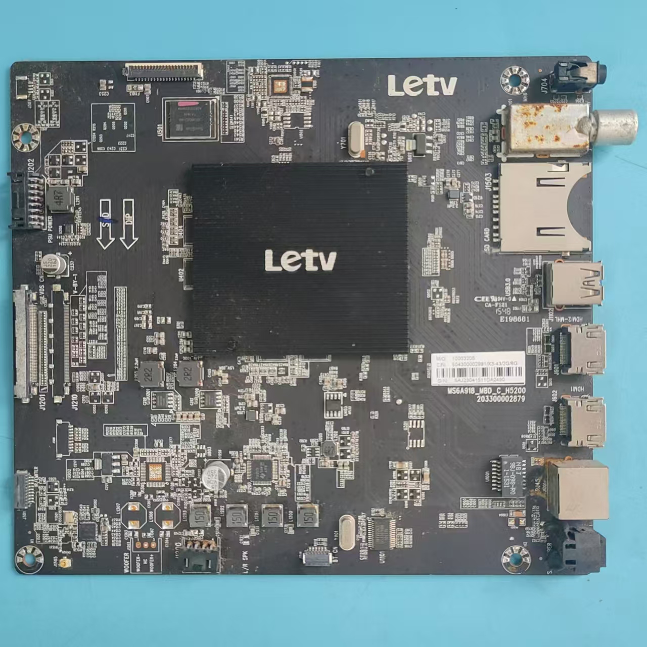 原装乐视L433AN主板实物图