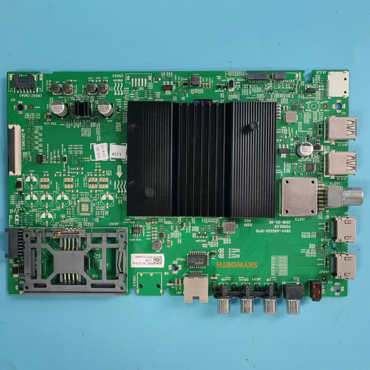 原装创维55H9D主板实物图