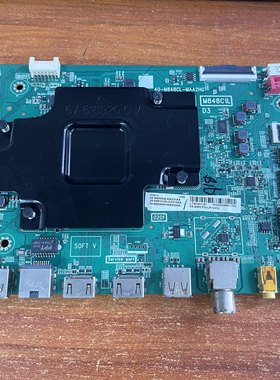 原装TCL 65D10主板40-M848CL-MAA2HG屏LVU650NDEL SD9W00测好 啊