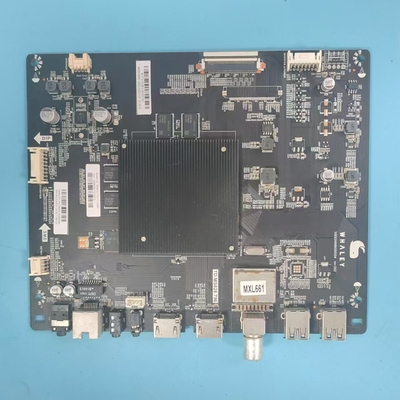 原装微鲸55D2UA主板实物图