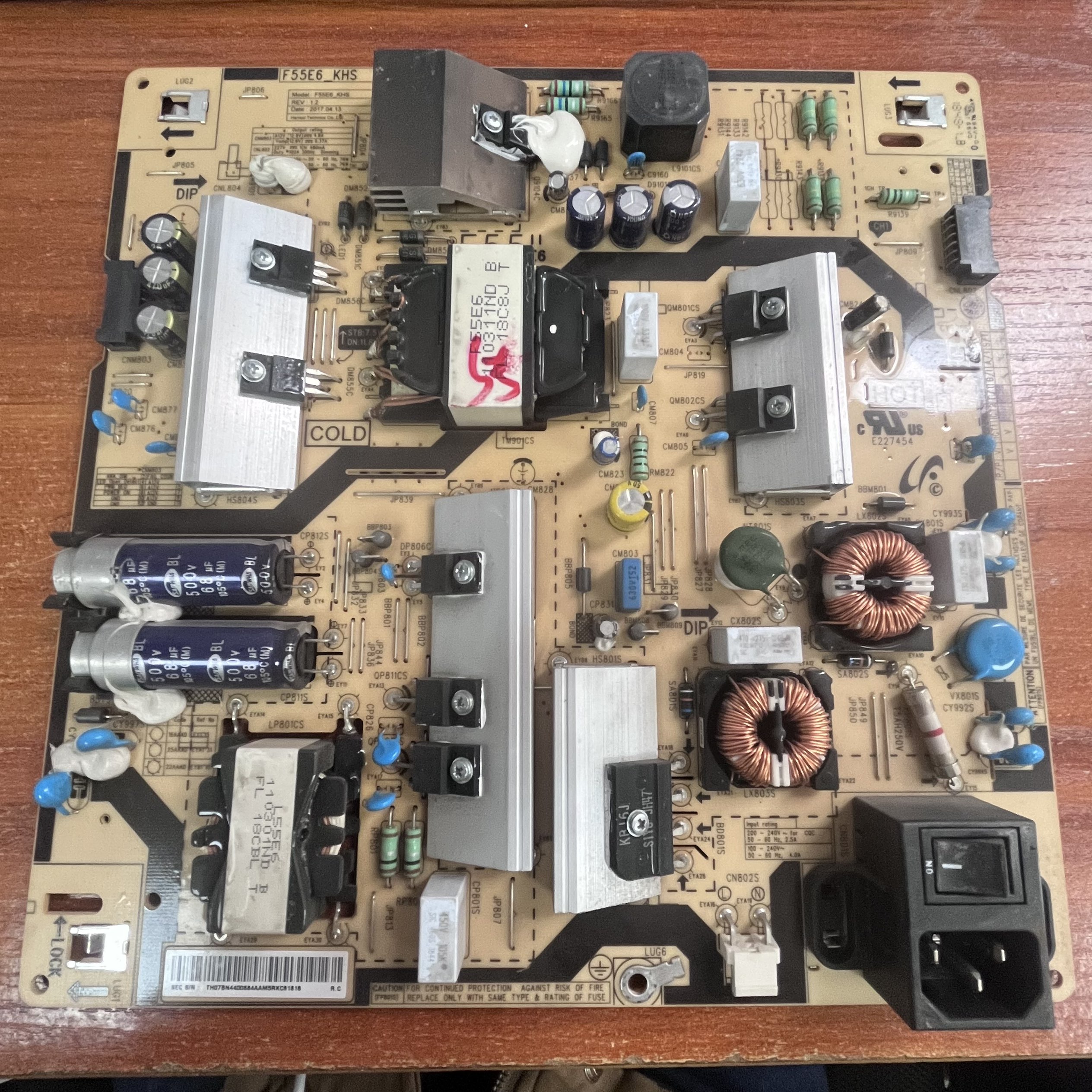 电视电源板BN44-00884AF55E6-K