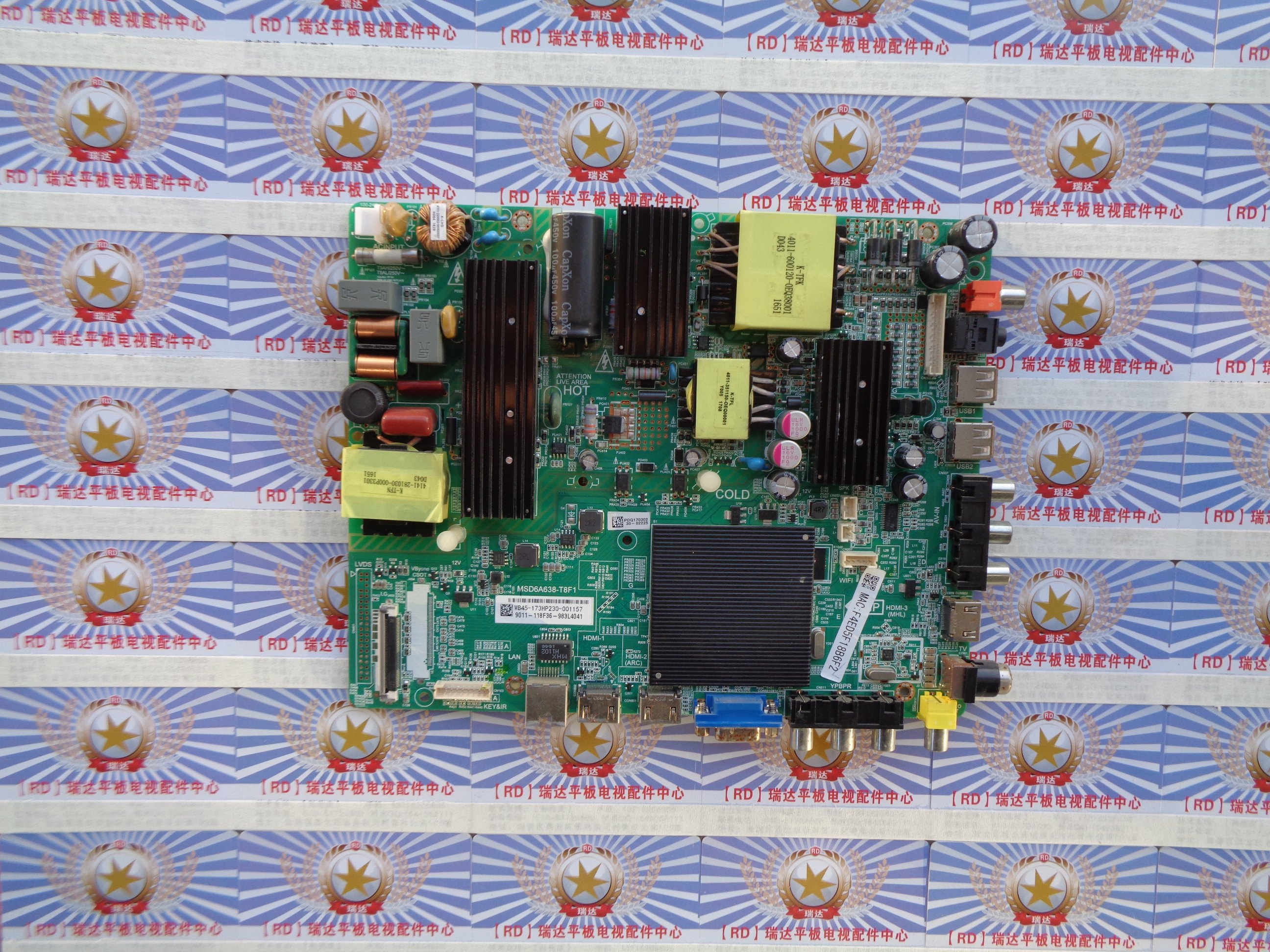 飞利浦55PUF6092/T3主板