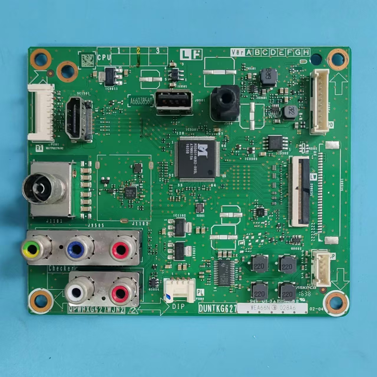 夏普LCD-40F360A主板实物图