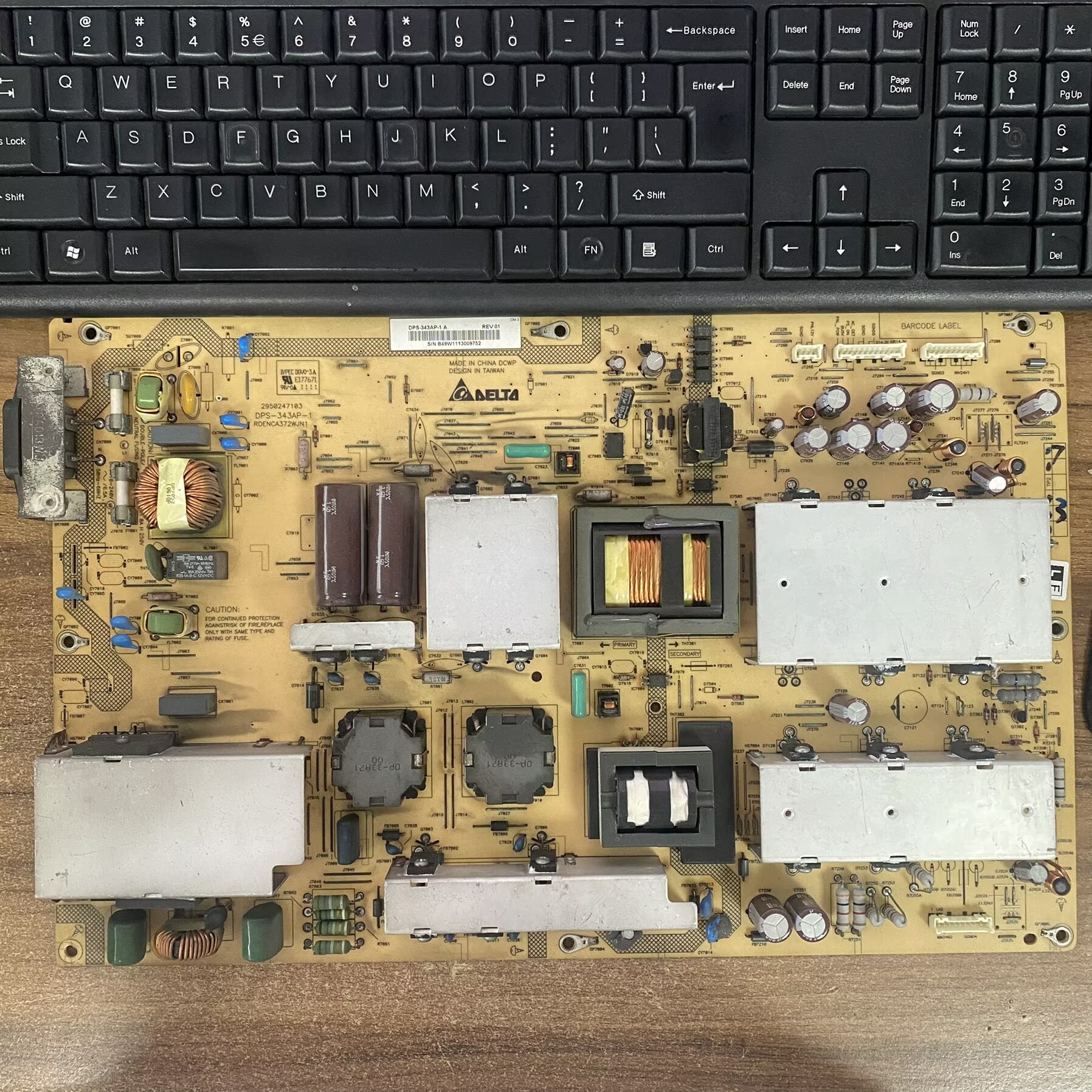 夏普LCD-60Z770A/E770A电源板D