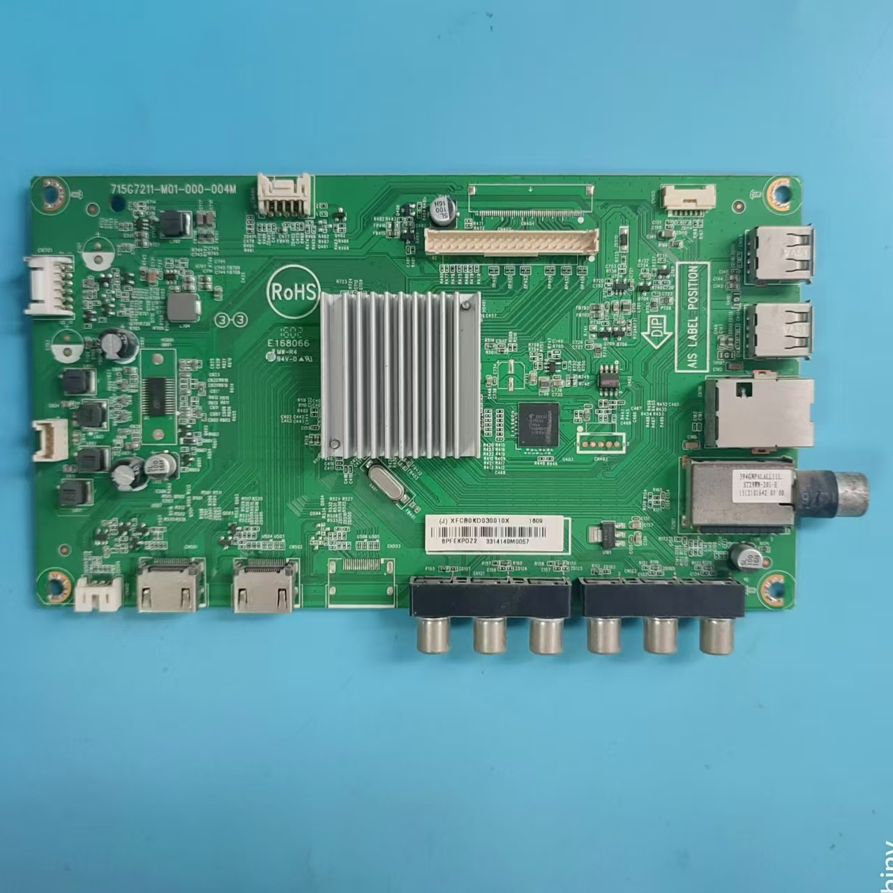 原装冠捷LD55V02S主板实物图