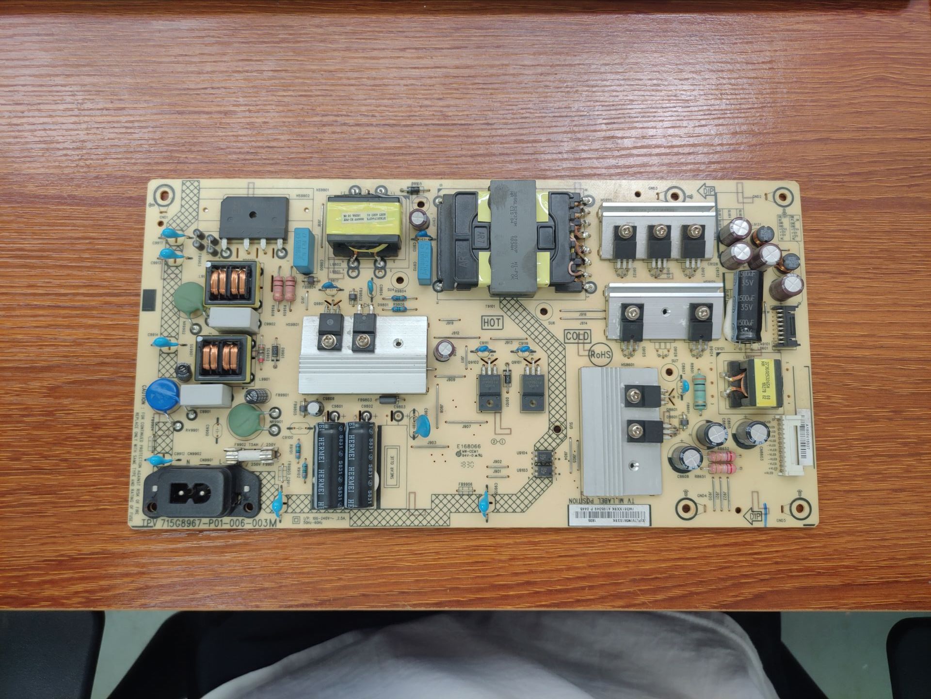 飞利浦55PUF6132/6172/T3电源板