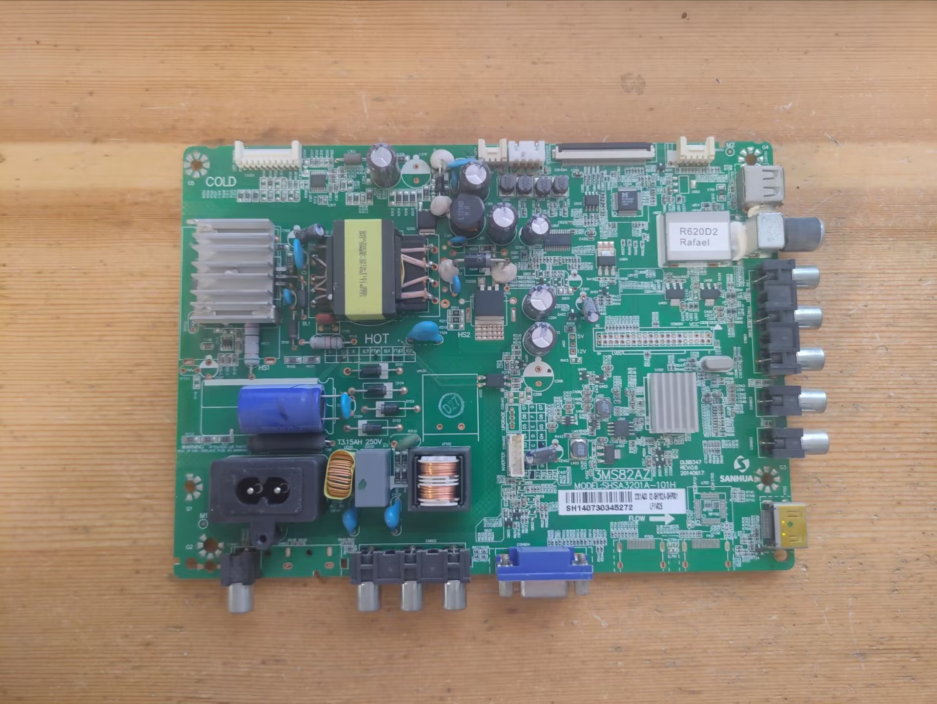 原装先锋LED-32B500主板3MS82AZ