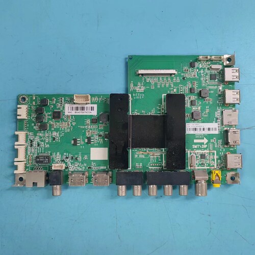 原装海尔LS55H510N主板实物图