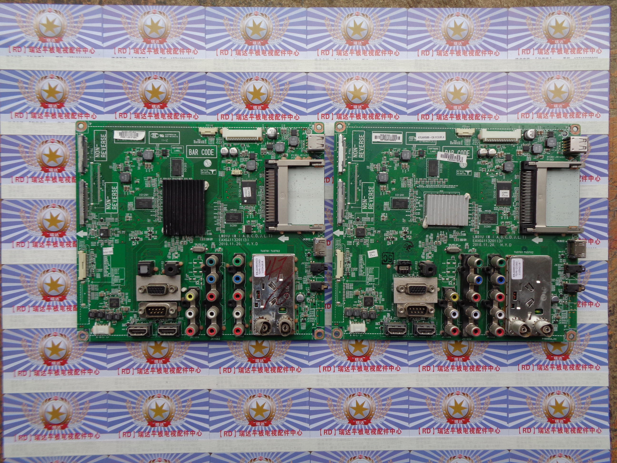 原厂 LG 47LW4500-CA 主板 EAX64113201(3) 屏 LC470EUF(SD)(F2)