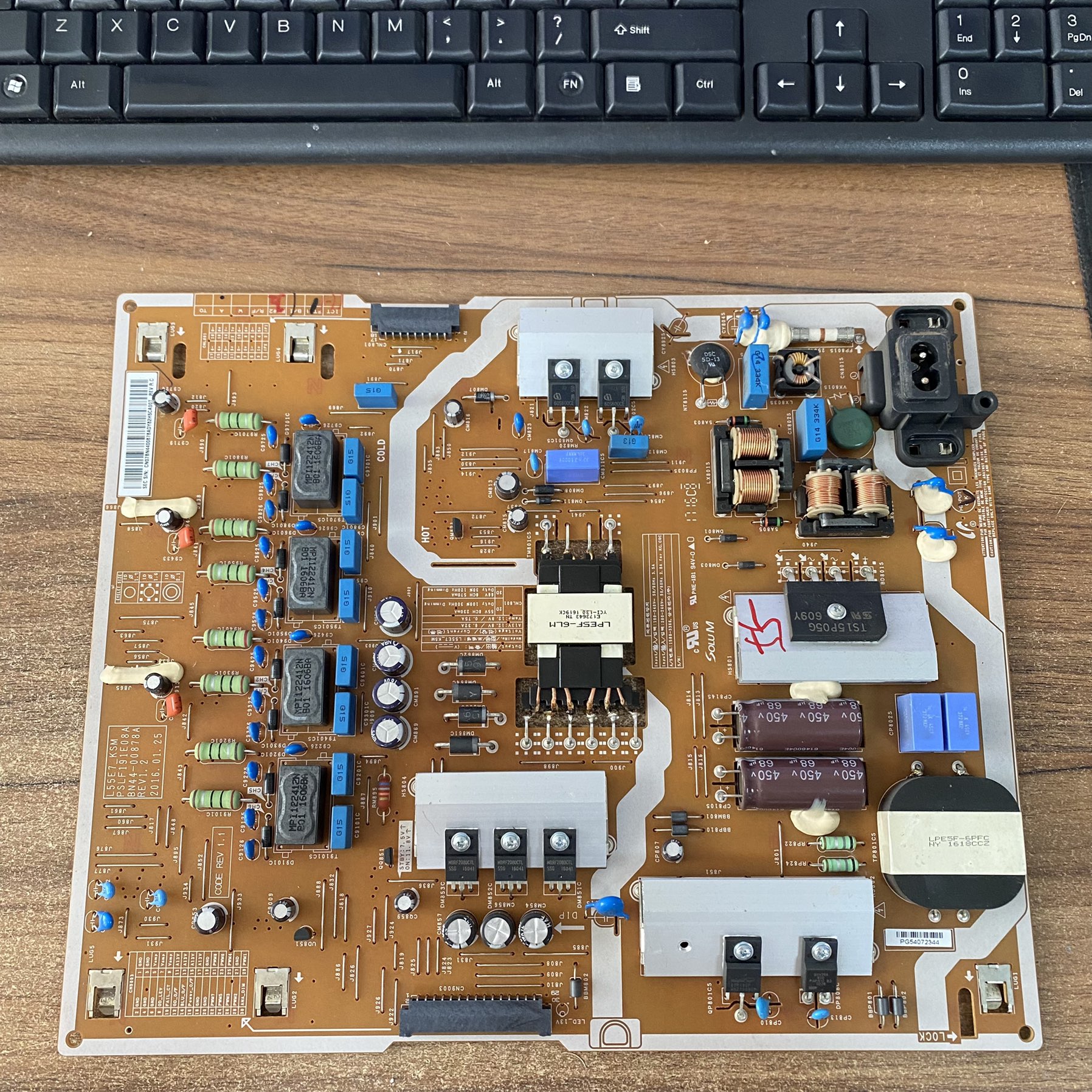 三星UA55KS7300JXXZ电源板L55