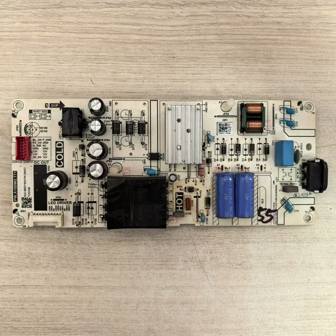 50V8E电视电源板PW.A100W2.771