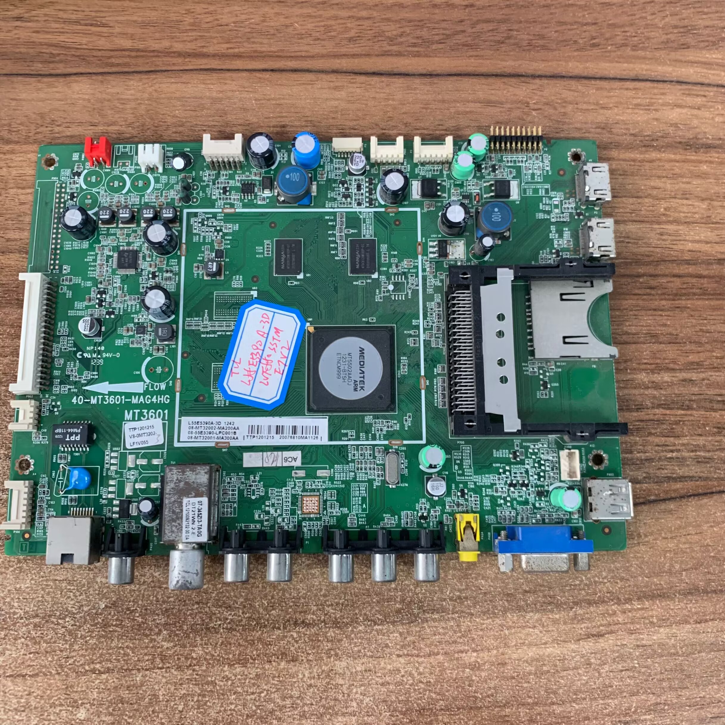 原装TCLL55E5390A-3D主板