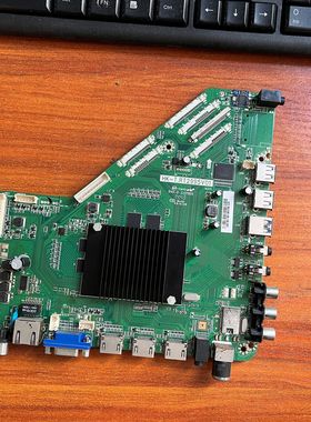 原装HKC T55主板HK-T.RT2995V01配屏HK550WLEDM实图测试