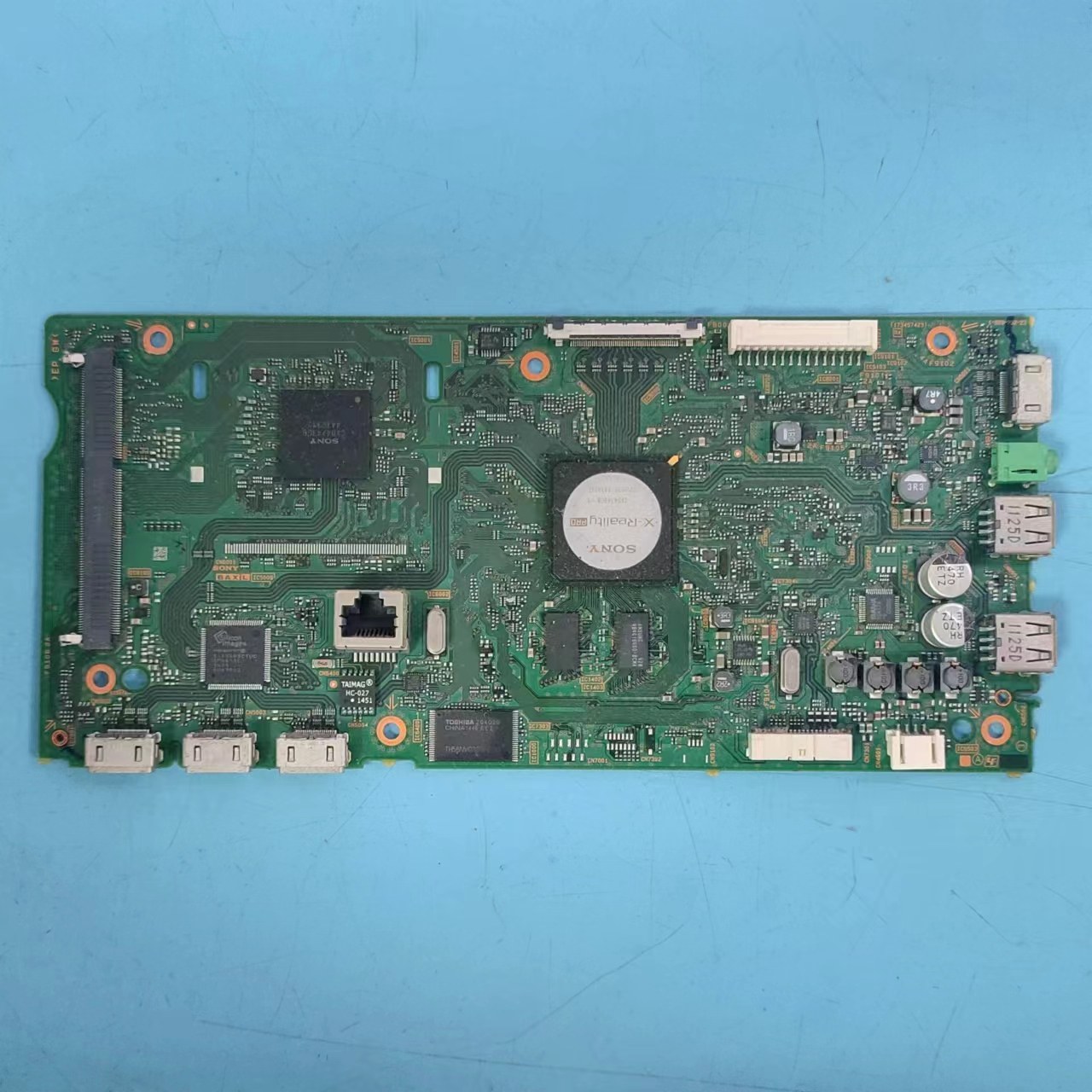 原装索尼KDL-55W800B主板实物图