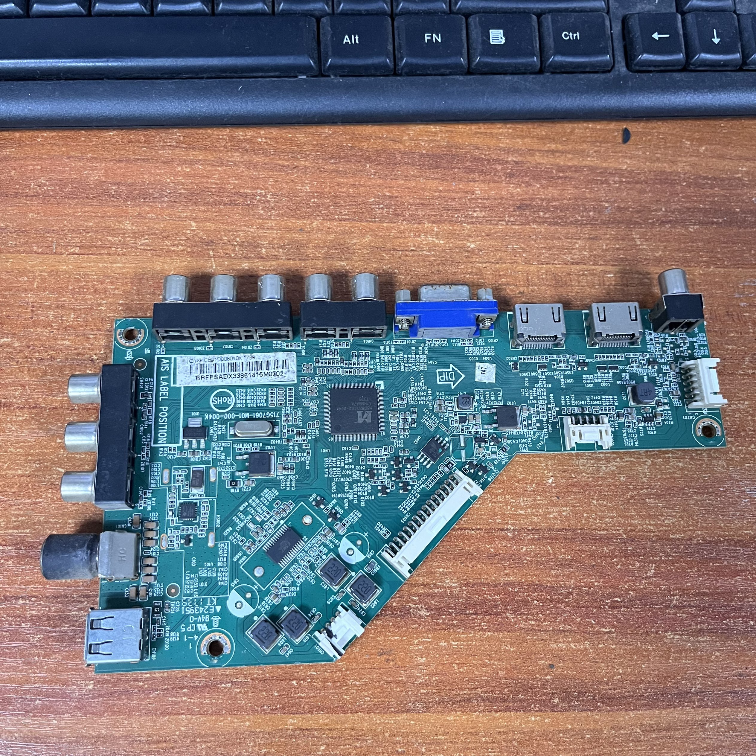 主板715G7061-M01-000-004K屏TPT