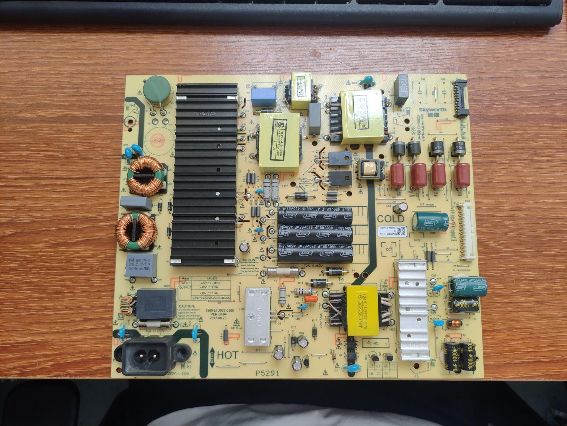 原装创维60MP65MP65M9电源板