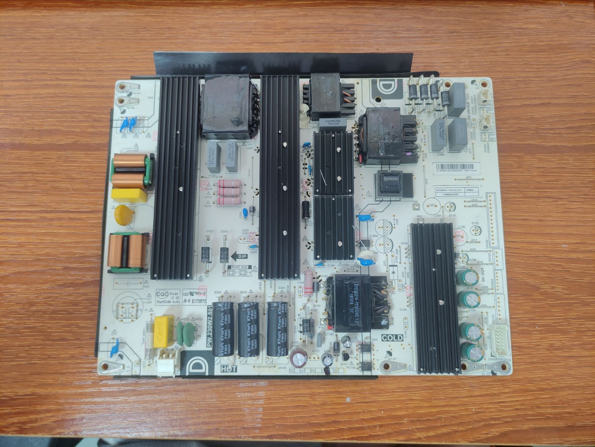 原装PPTVPTV-65NU2电源板测好发