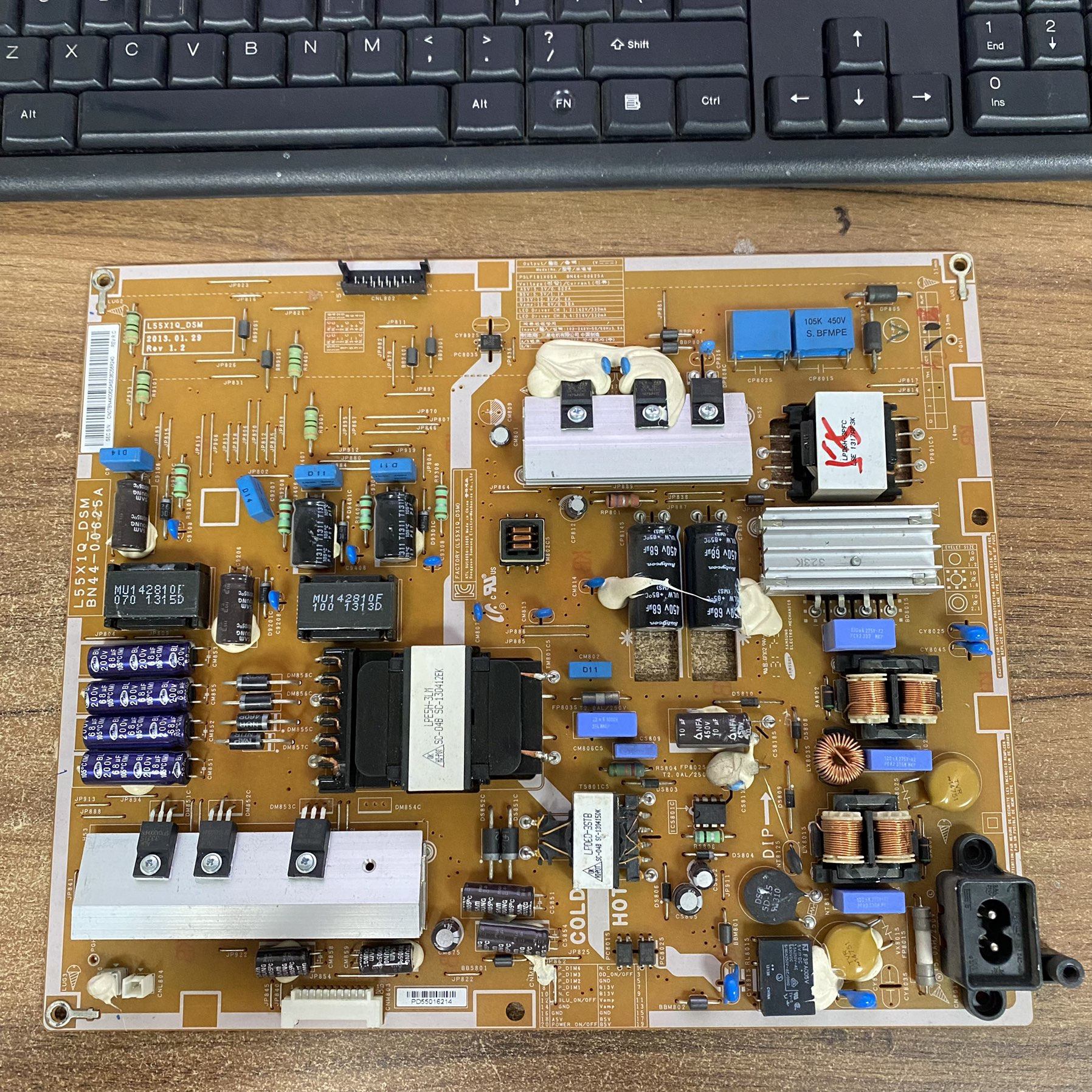 三星UA55F6400AJ液晶电源板L55X