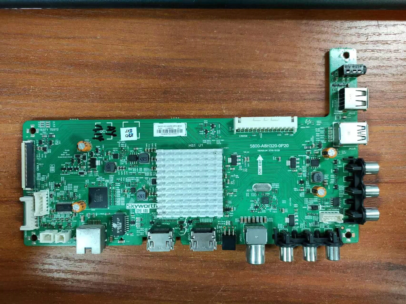 原装拆机创维55E3500 主板5800-A8H320-0P20 屏SDL550FY(CD0-803)