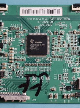 海信HZ55A55电视逻辑板47-6021180 HV550QUBH11 屏HD550S1U71电路